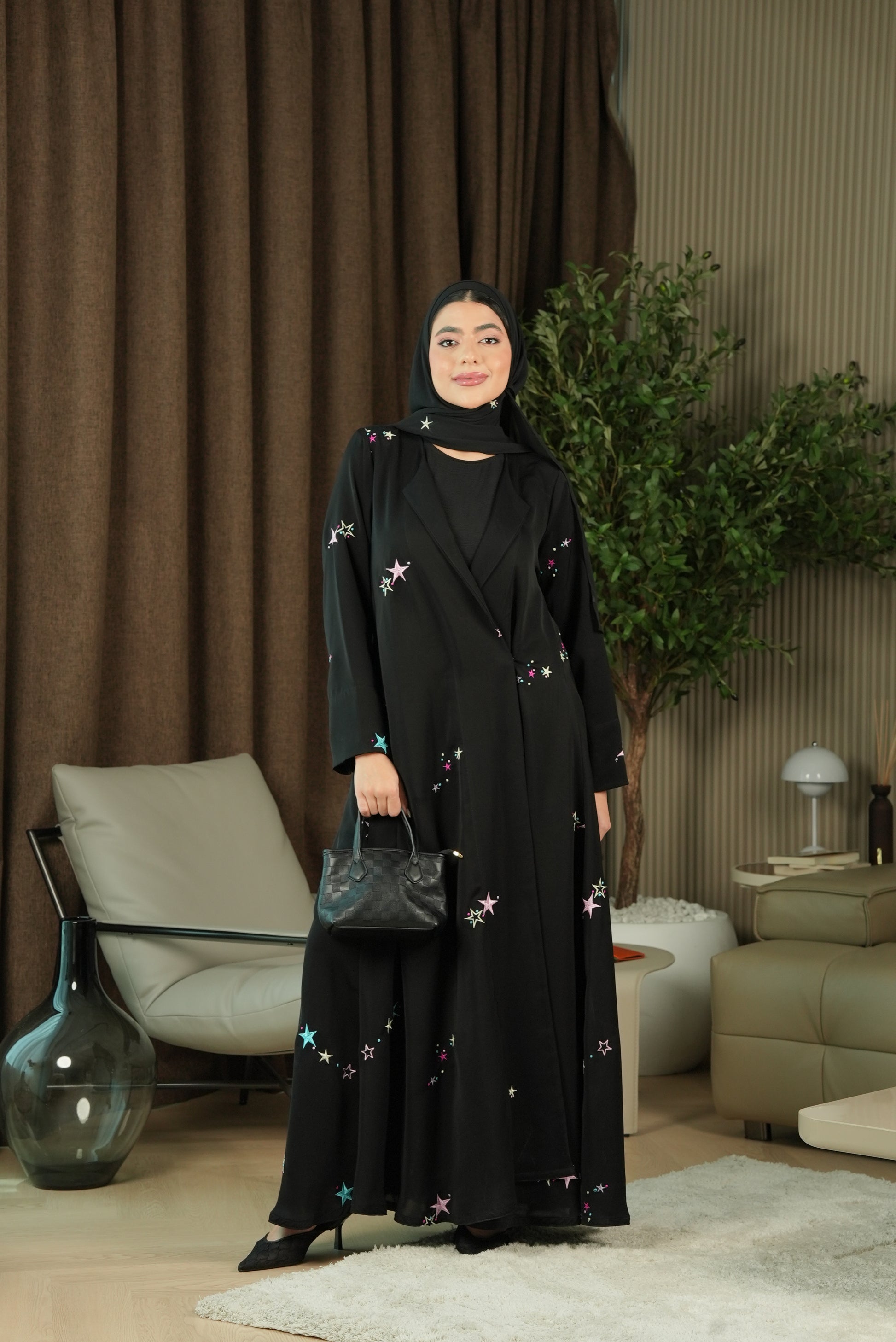 Twilight Spark Abaya - Colored