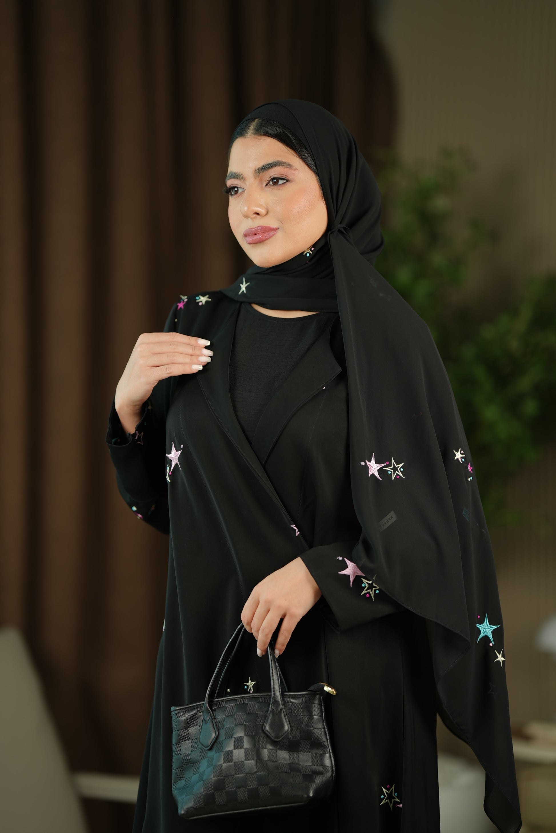 Twilight Spark Abaya - Colored