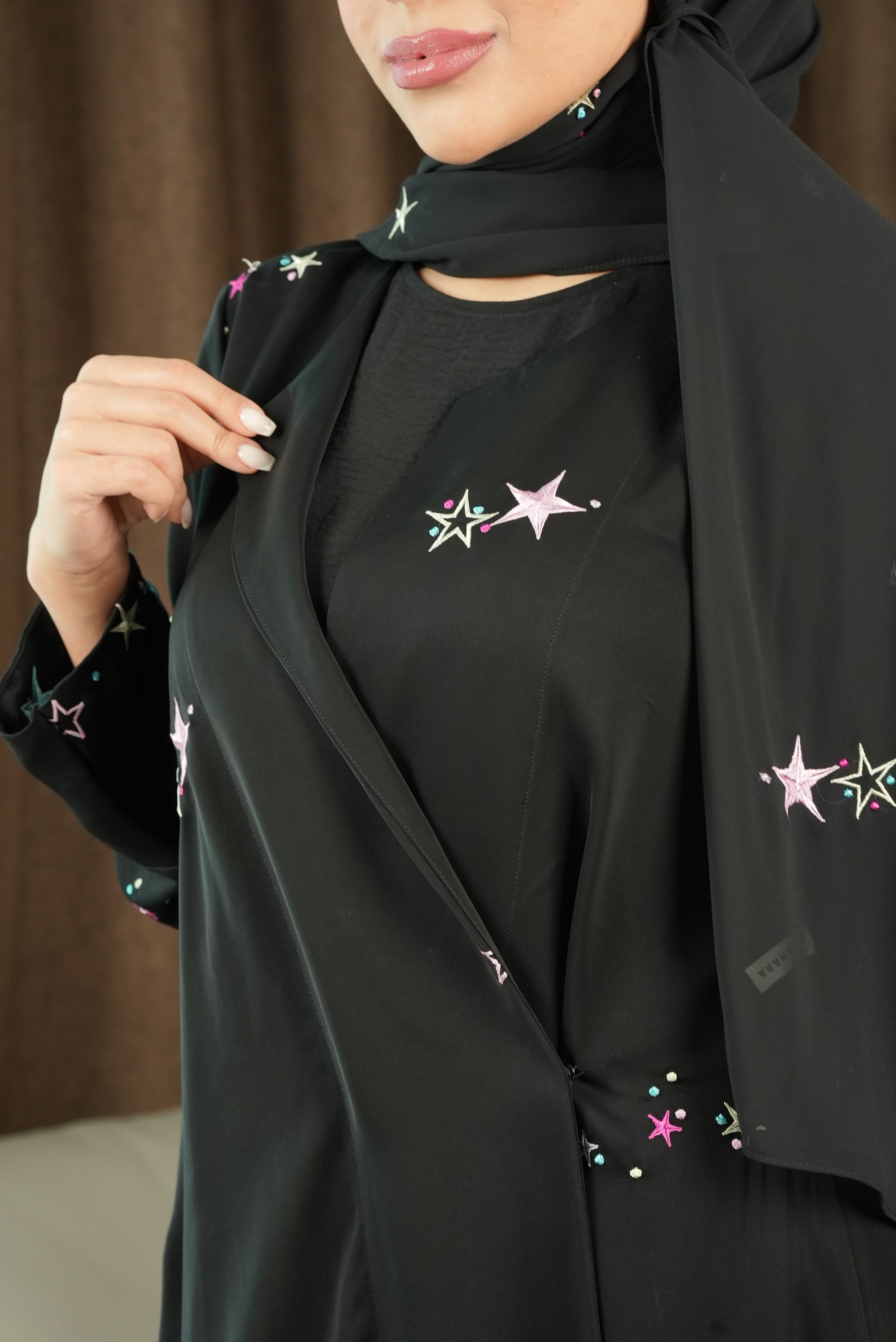 Twilight Spark Abaya - Colored