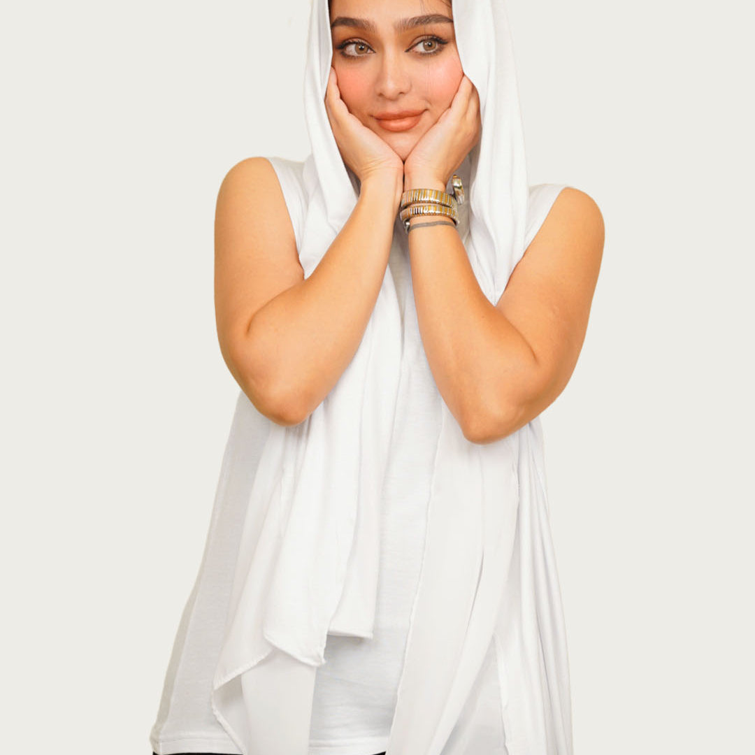SET : Mix Hijab Matching With Cut Top