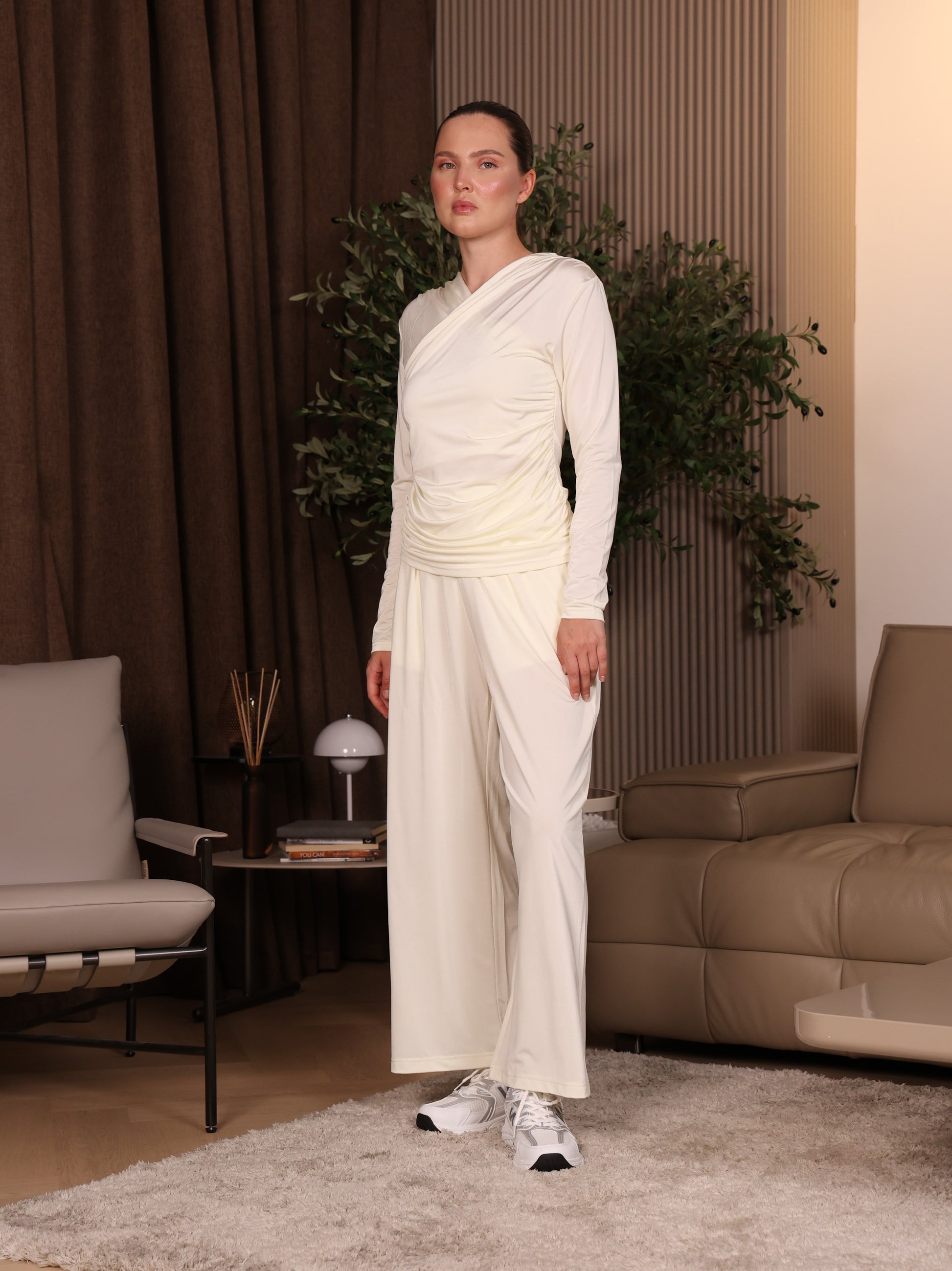 Cross Under Abaya