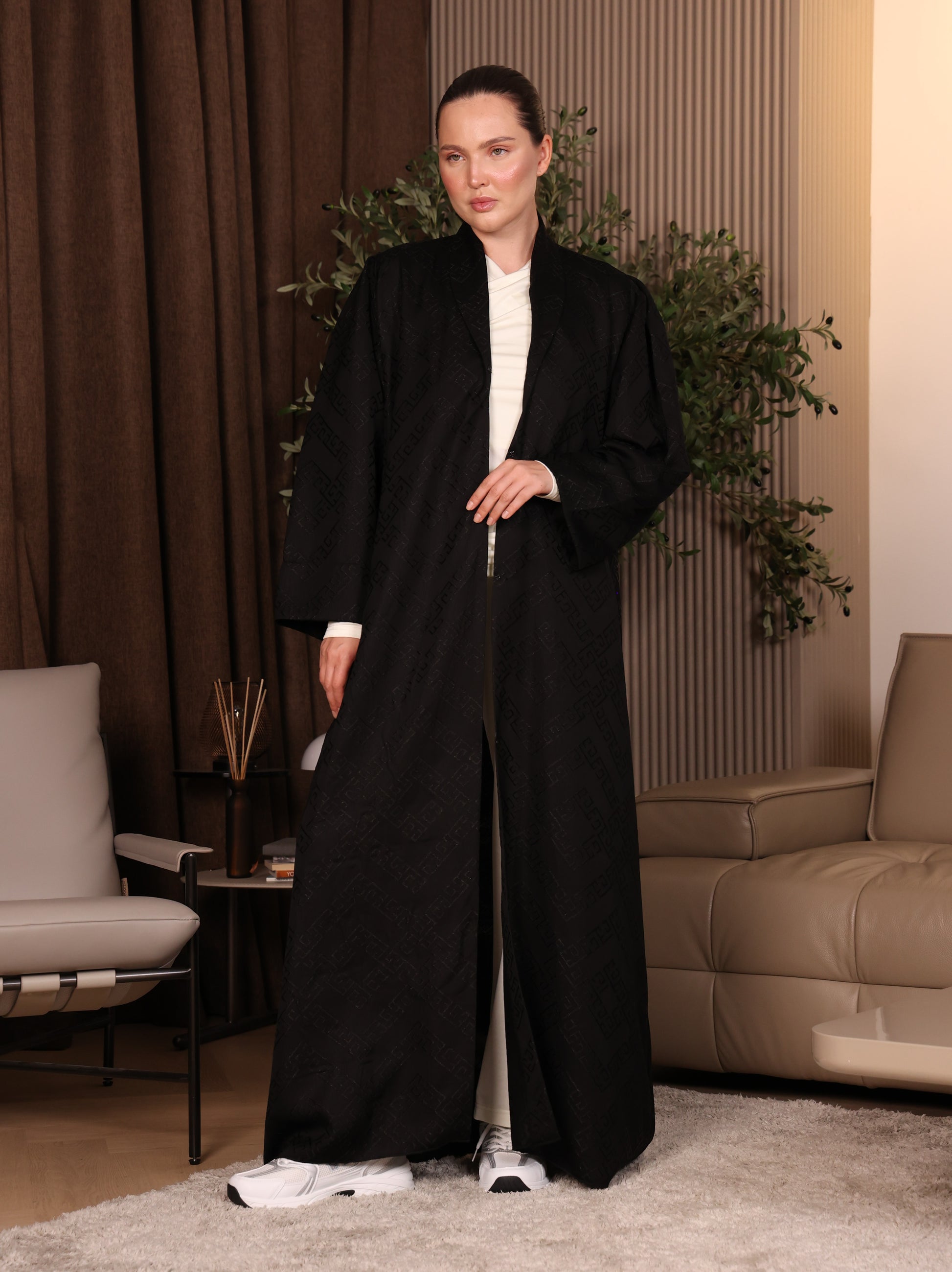 Cross Under Abaya