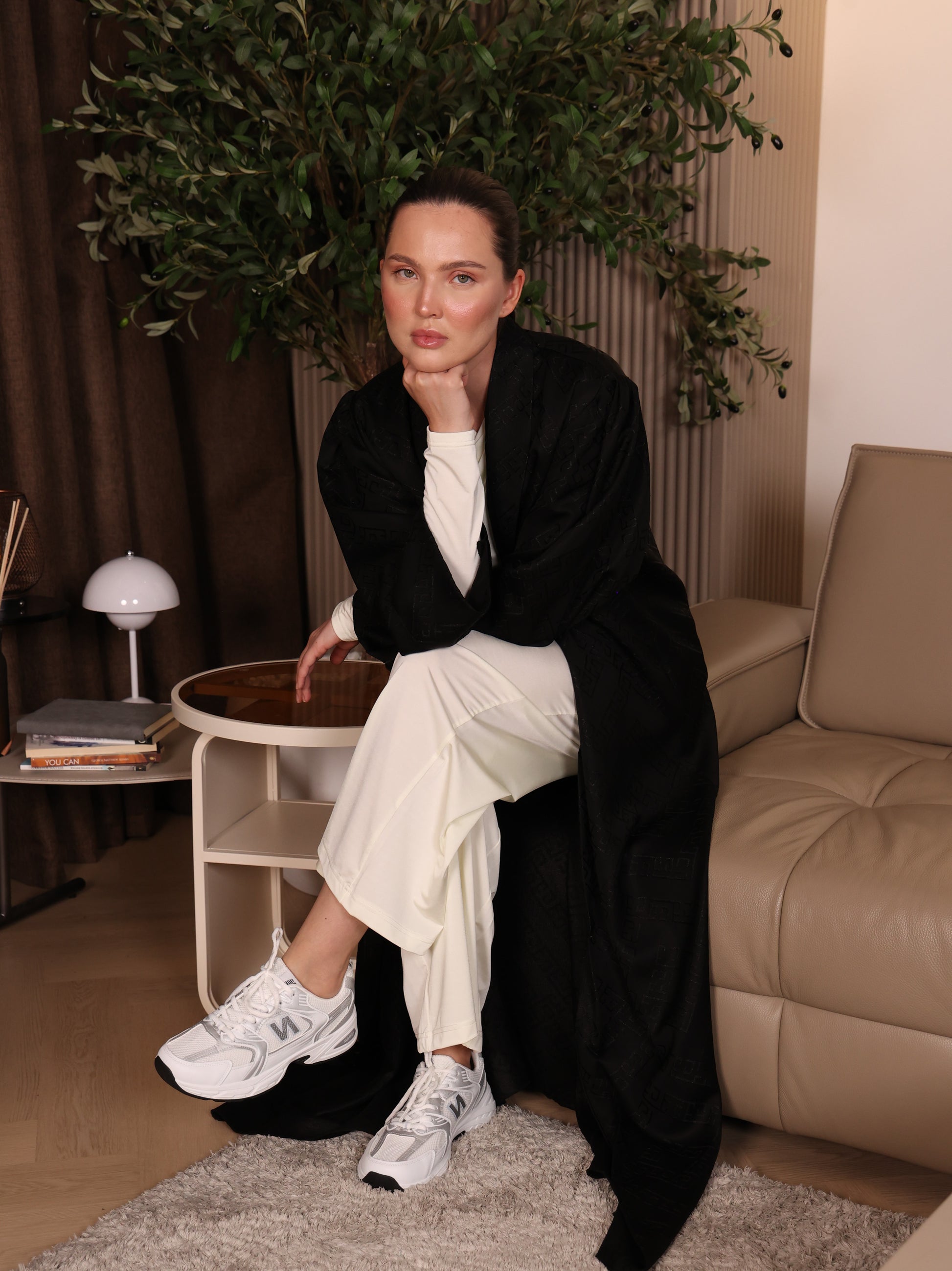Cross Under Abaya