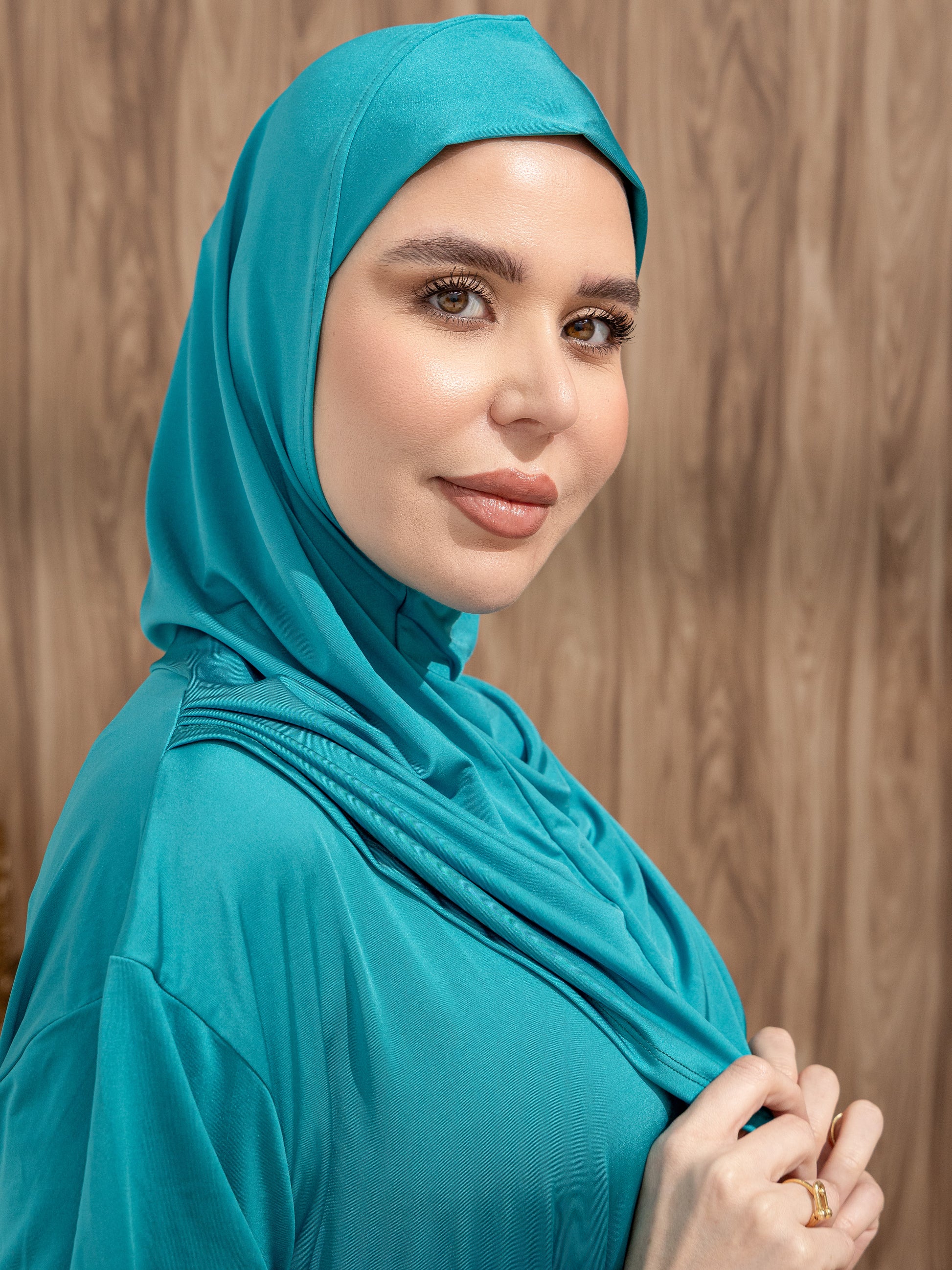 Soft Lycra Prayer Abaya