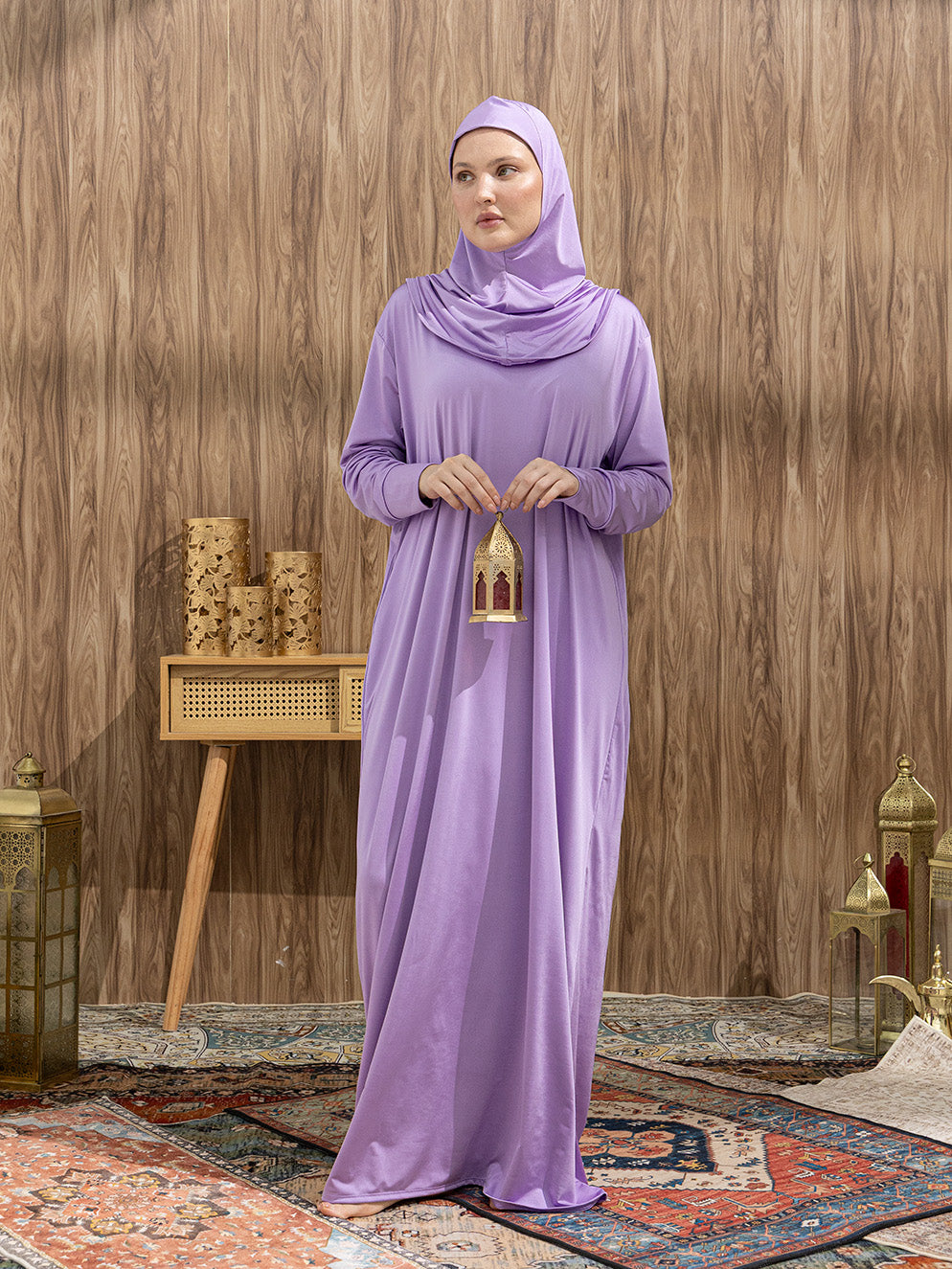 Soft Lycra Prayer Abaya