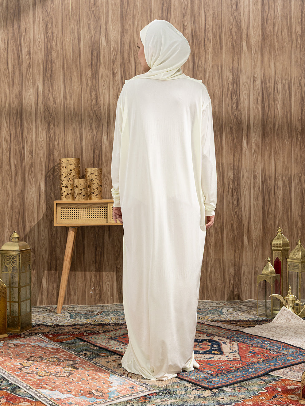 Soft Lycra Prayer Abaya