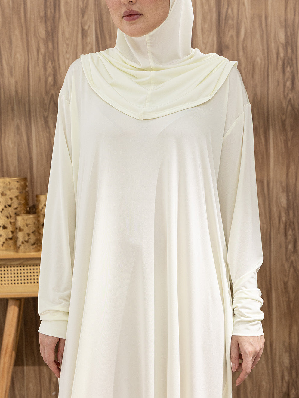 Soft Lycra Prayer Abaya