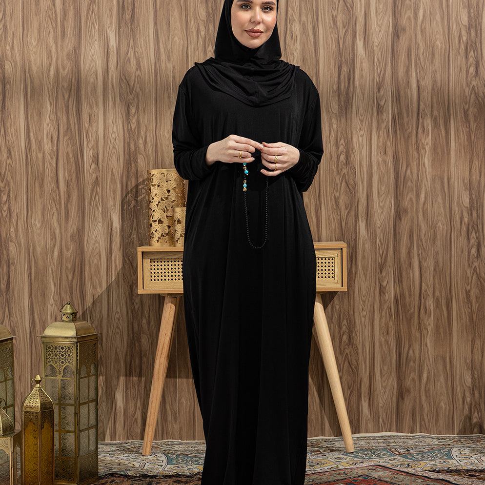 Soft Lycra Prayer Abaya