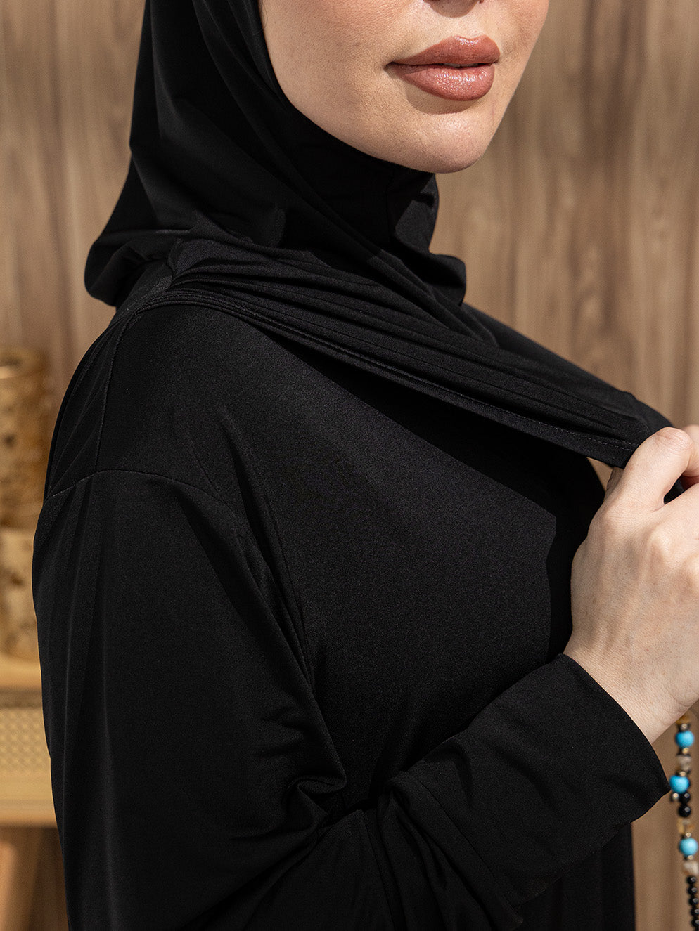 Soft Lycra Prayer Abaya