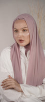 Pink Ready-to-Wear Ninja Hijab | Nawara Hijab