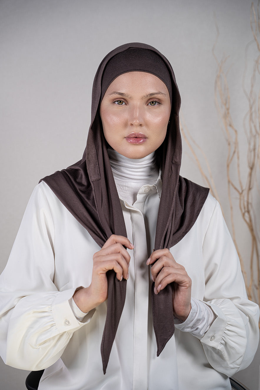 Triangle Cotton Magnet Hijab