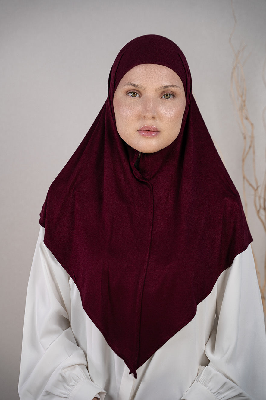 Triangle Cotton Magnet Hijab