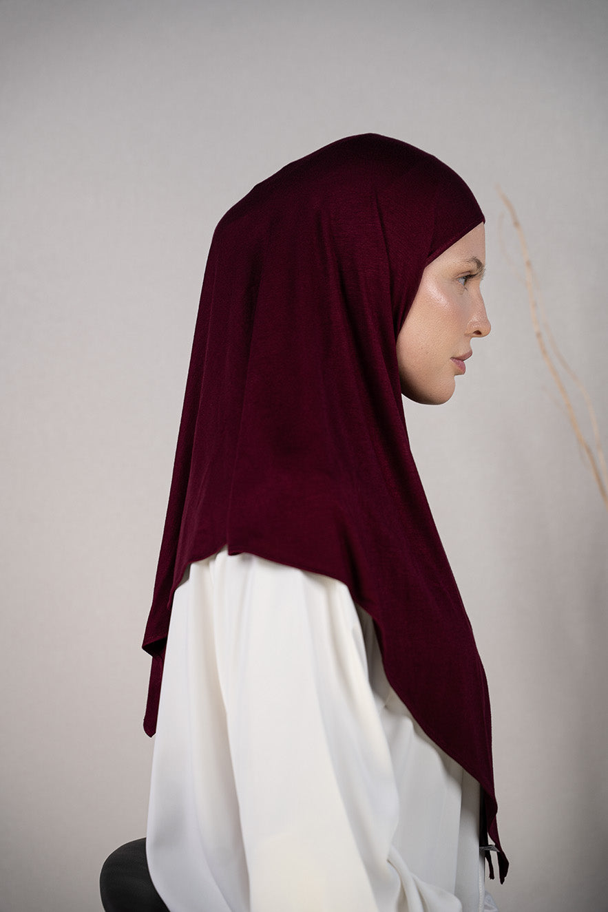 Triangle Cotton Magnet Hijab