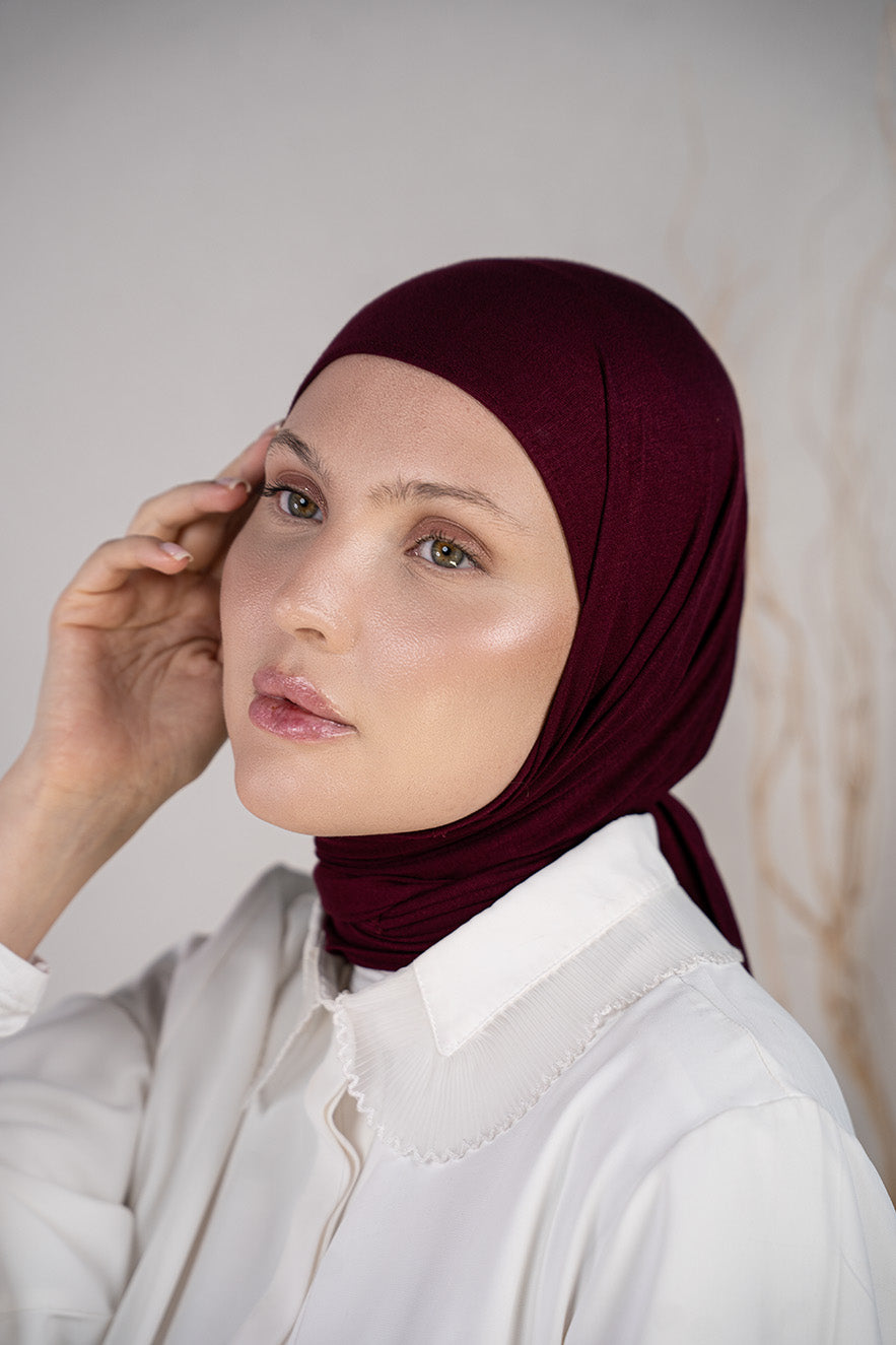 Triangle Cotton Magnet Hijab