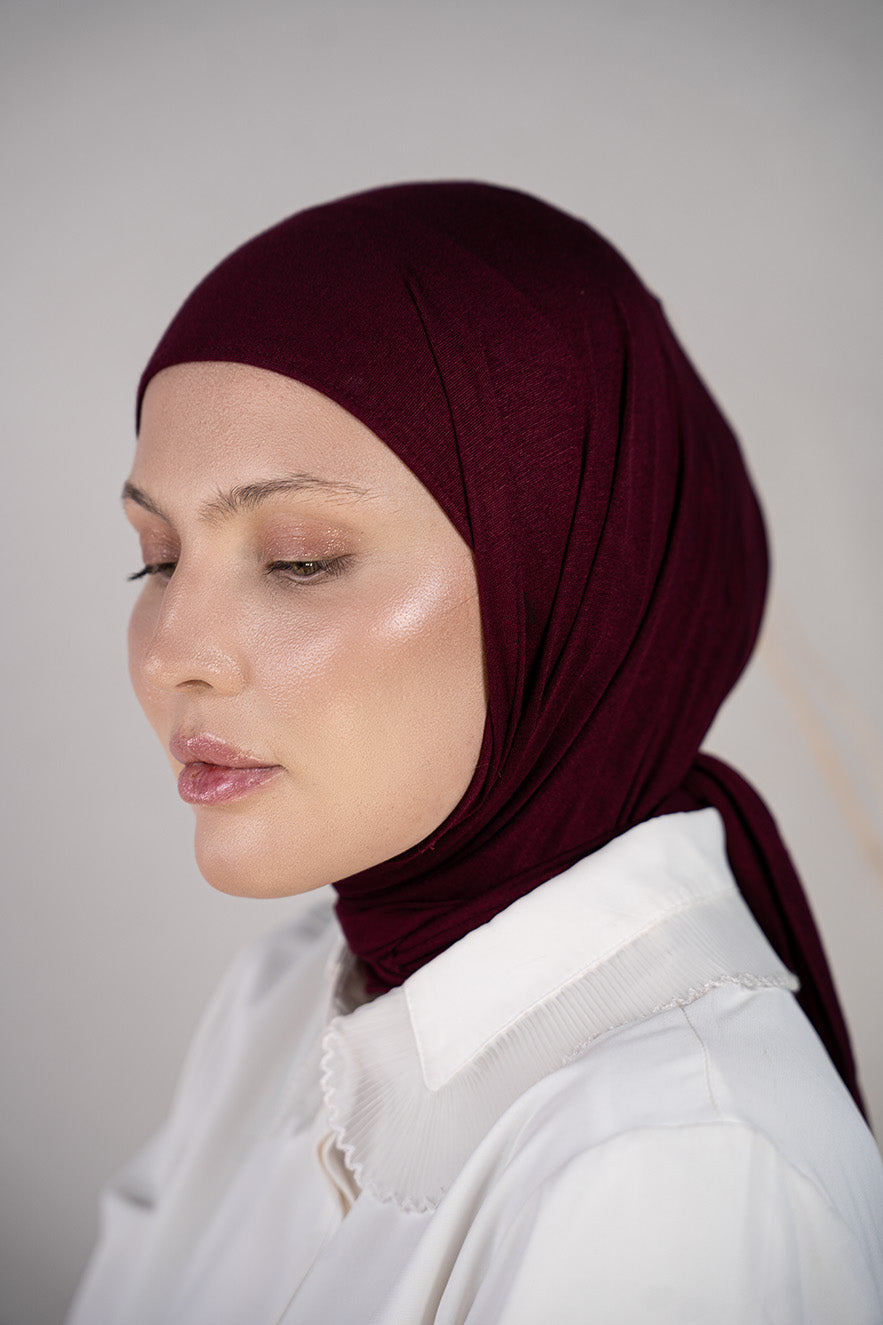 Triangle Cotton Magnet Hijab