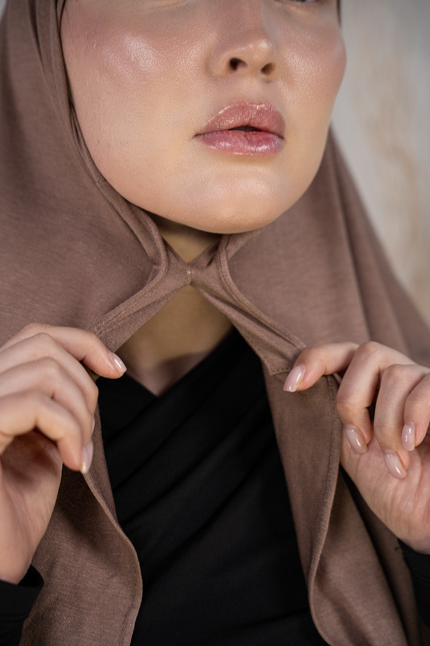 Triangle Cotton Magnet Hijab