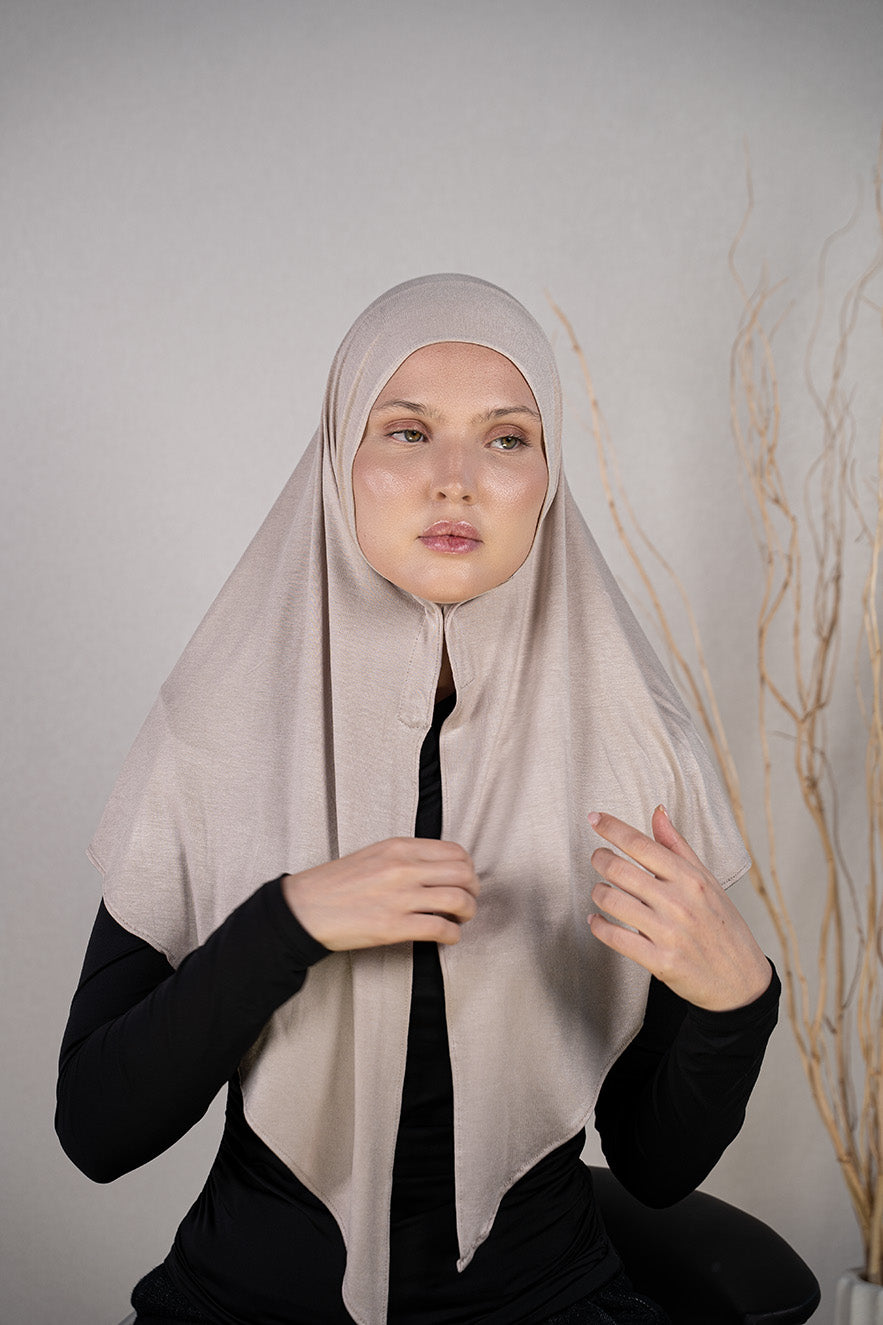Triangle Cotton Magnet Hijab