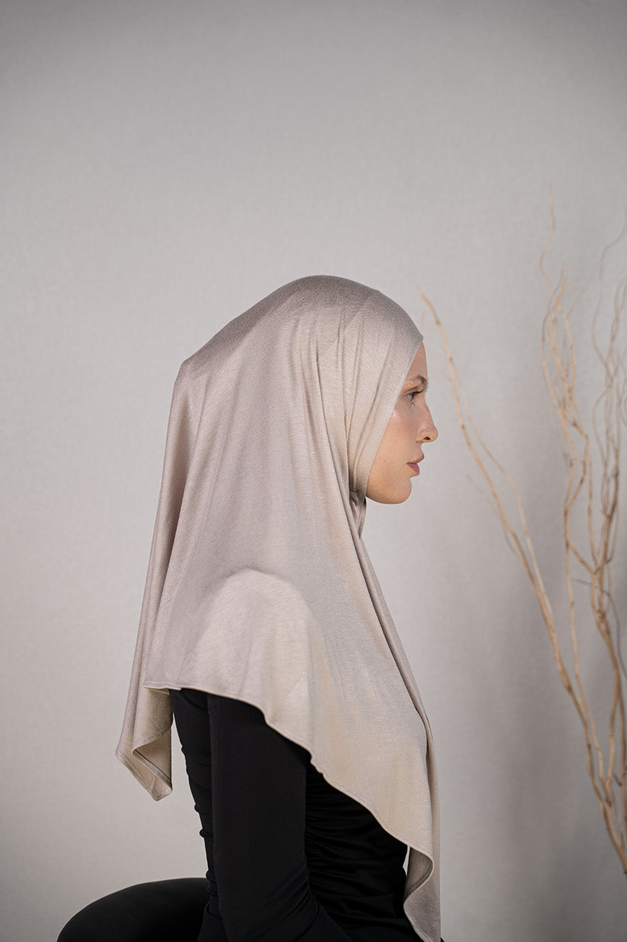 Triangle Cotton Magnet Hijab