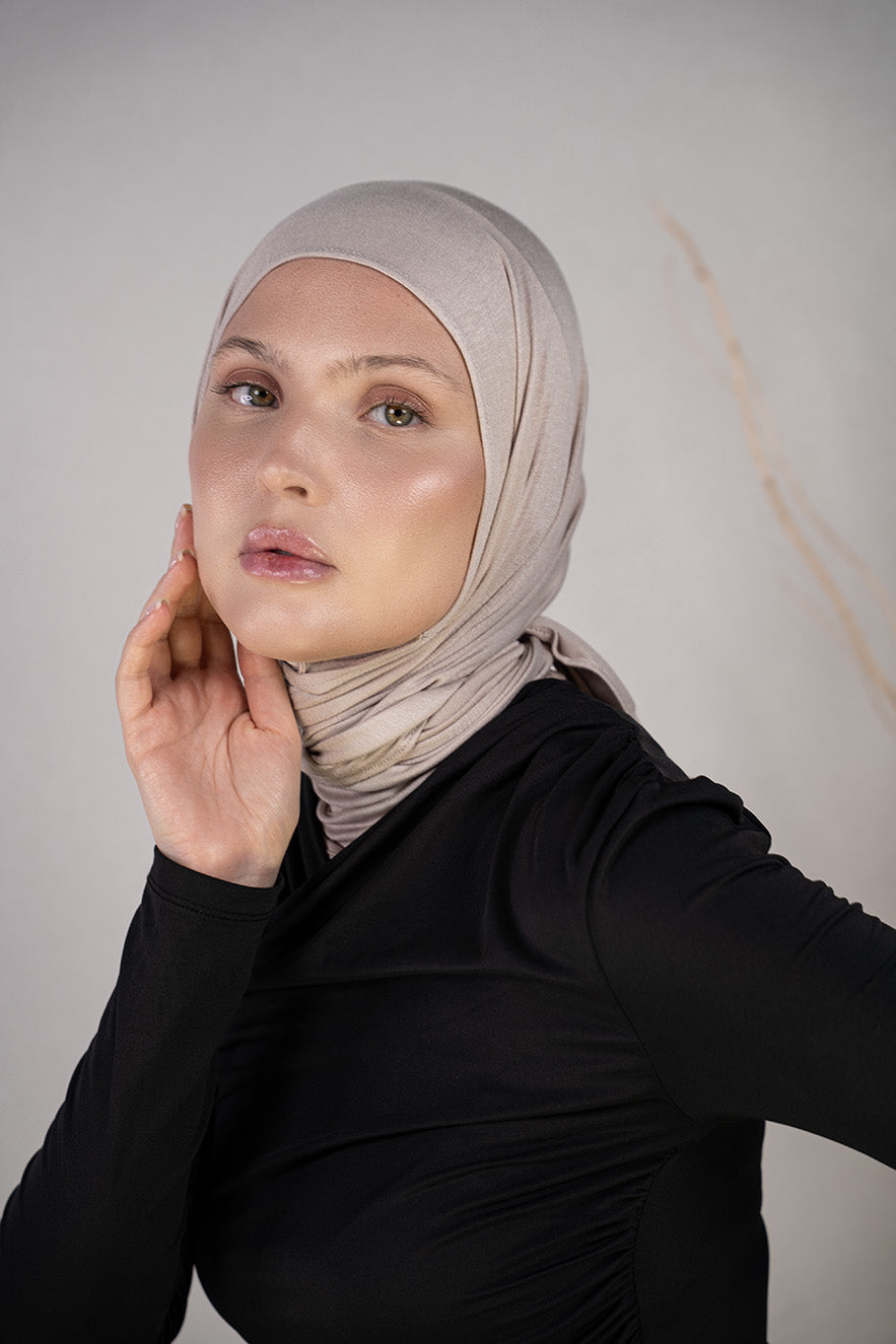 Triangle Cotton Magnet Hijab