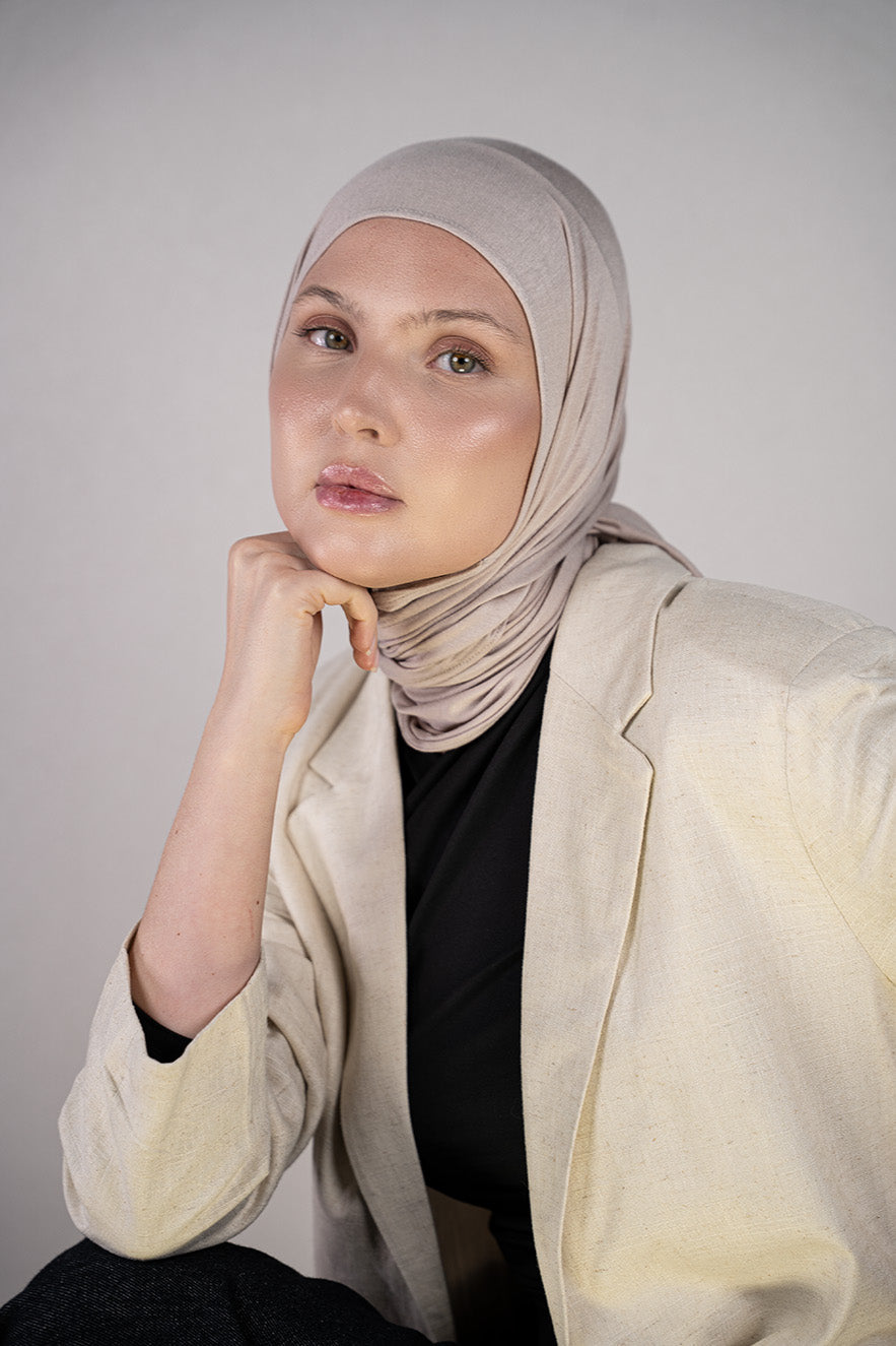 Triangle Cotton Magnet Hijab