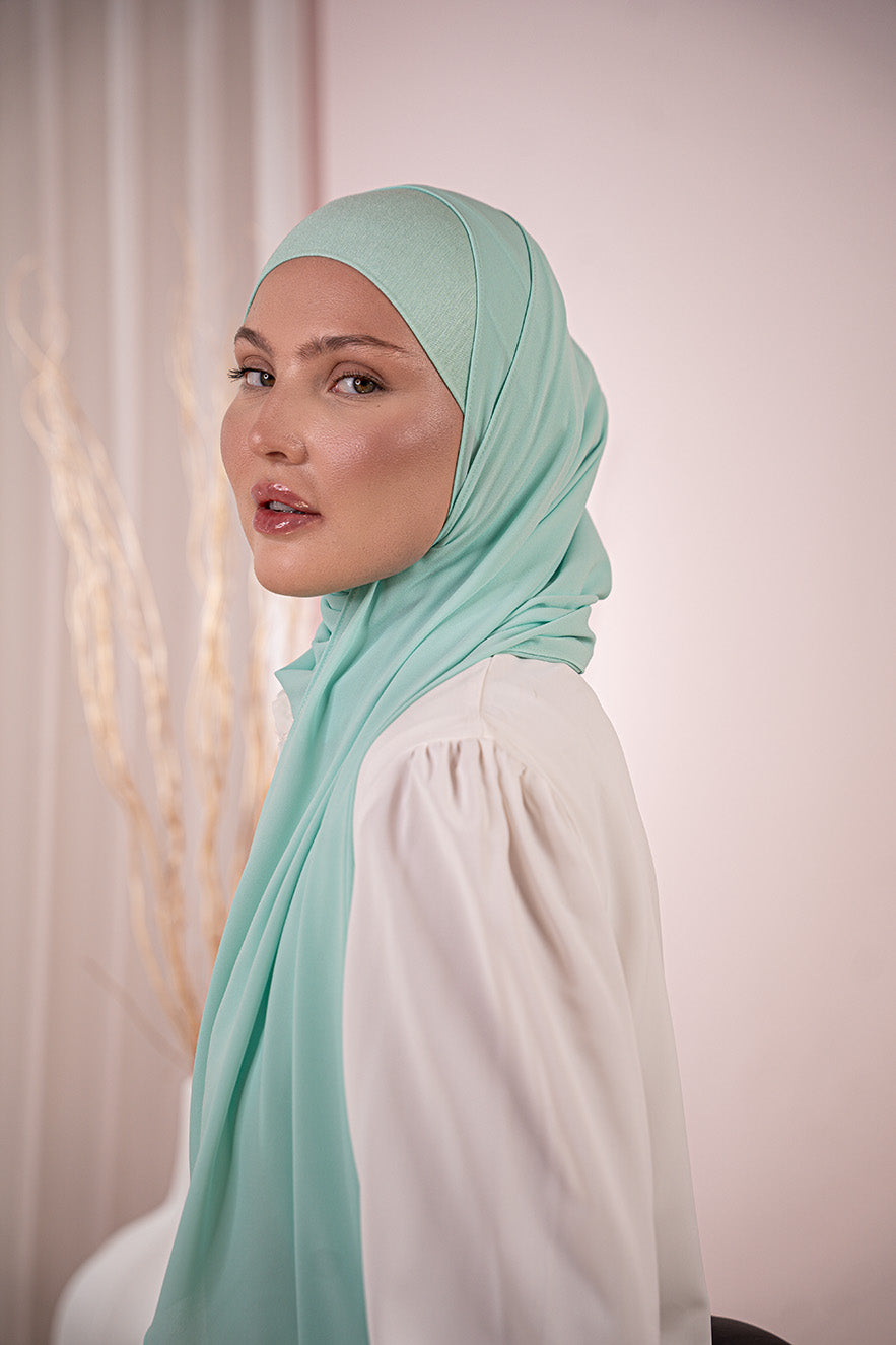 Chiffon Hijab (Matching Set)