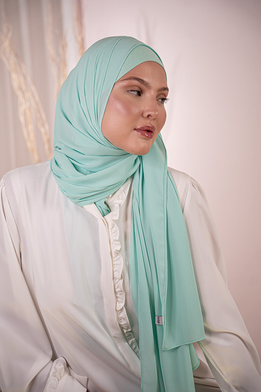 Chiffon Hijab (Matching Set)