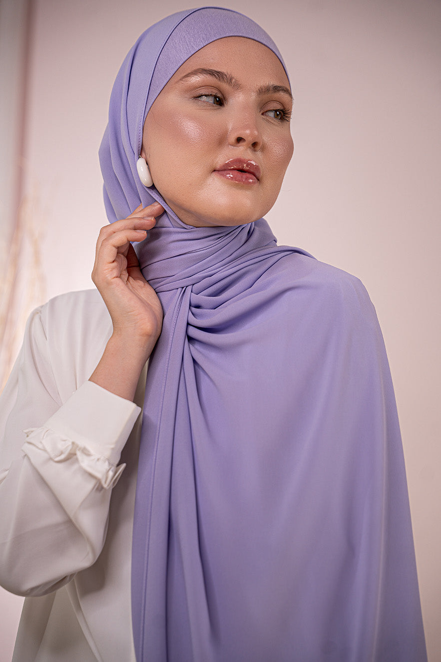 Chiffon Hijab (Matching Set)