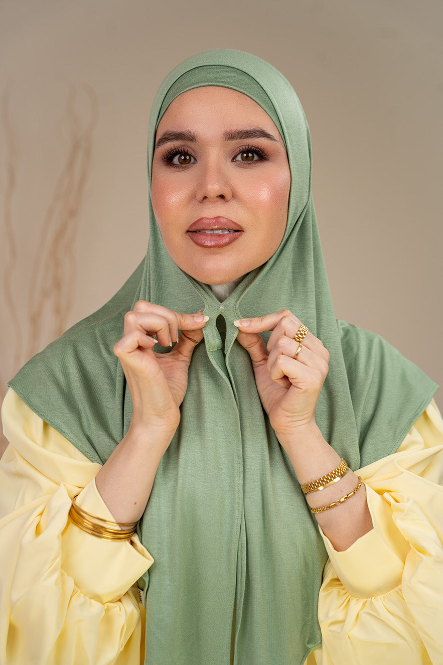 Triangle Cotton Magnet Hijab