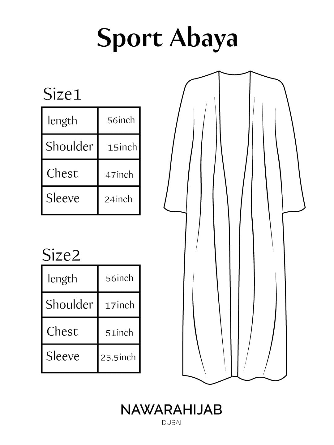 Sport Abaya
